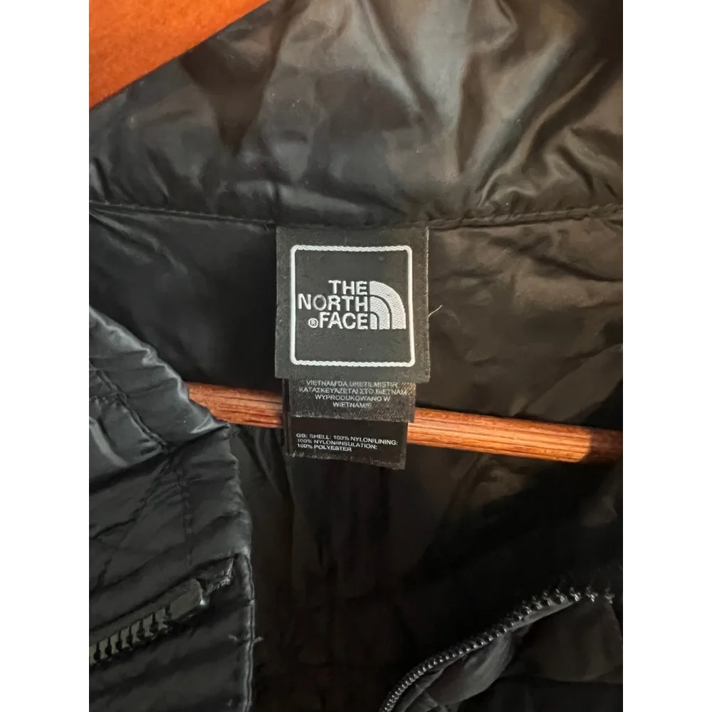 THE NORTH FACE THERMOBALL Black INSULATED Quilted Zip JACKET Puffer